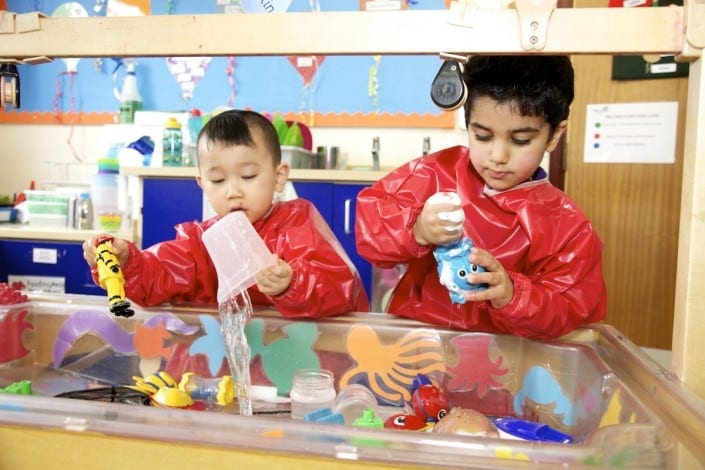 Children at nursery